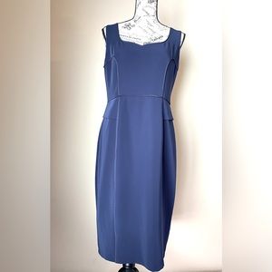 Preloved Vintage PHASE EIGHT navy blue dress size 8 Originally $299